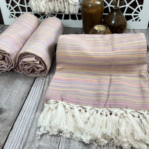 تصویر  حوله پاستیلی صادراتی سایز110*160