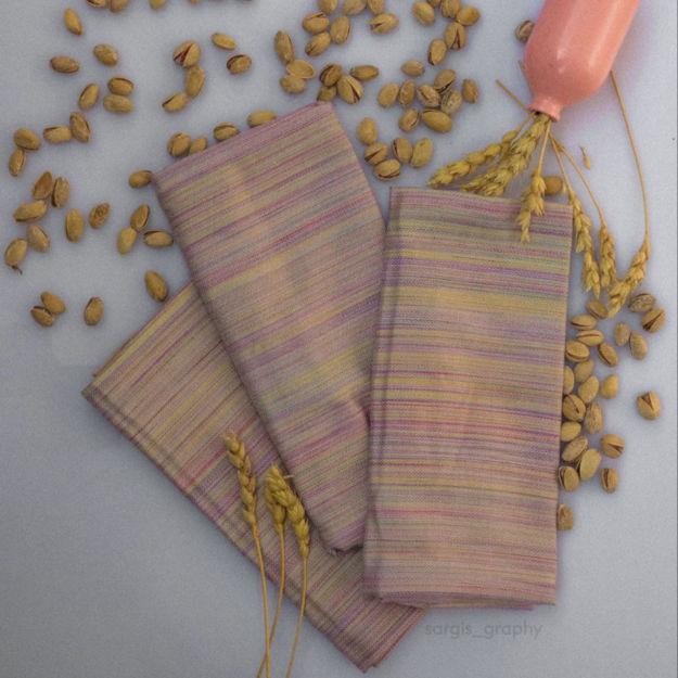 تصویر  دستمال سه تایی پاستیلی صادراتی